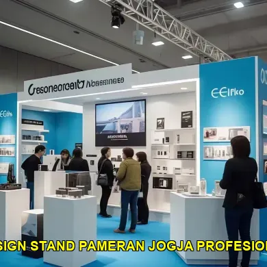 design stand pameran jogja profesional